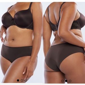 Savage x Fenty Plus Cheeky Panties Black